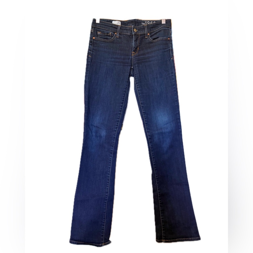 Vintage GAP 1969 Sexy Boot Dark Blue Women's Jeans Size 29L